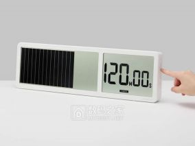 国王公司大屏计时器上市：19800日元，时间看得见