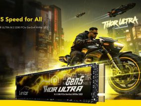 雷克沙Thor Ultra PCIe 5.0 SSD震撼登场，11GB/s读取速度让老硬盘瞬间变蜗牛