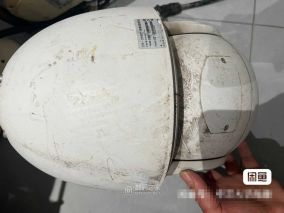 买的交流24V3A球机电源到了，测一下电压