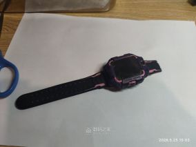 小天才Z6紫色款换表带钢化膜