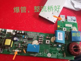 修个格力的电磁炉GC-21XSS，似乎设计不好。