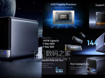铭凡推出N5 Pro高能NAS：塞了个AMD电竞处理器，存储文件还能顺便打游戏​