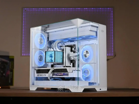 超频三推出C3 N400机箱：三面玻璃5槽M-ATX，支持双后置风扇