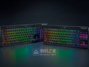 雷蛇黑寡妇V4矮轴键盘发布：18.5mm超薄机身塞进三模连接