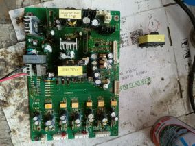 众辰Z2400T-55GY同步变频器主板炸机修复