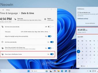 支持秒数显示：微软 Win11 恢复 Windows 10 任务栏时钟功能