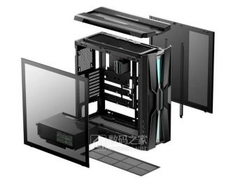 巨无霸水冷加持智能屏！九州风神 GENOME III 机箱即将开售​