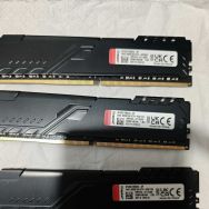 出三根金士顿FURY Beast（野兽）系列内存条 32GB DDR4 3600MHz