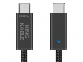 KING KABLE珑骧科技光纤USB4线二代 无损传输40Gbps超10米
