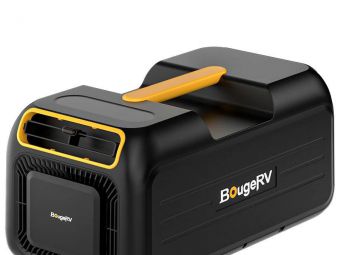 BougeRV全球首发3500BTU便携空调：小空间降温神器，手机遥控超方便！