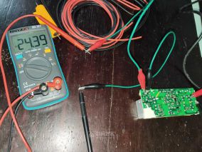 6块钱的24v3a拆机电源模块，质量可以