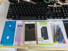 拆个苹果iPhone6S手机换电池