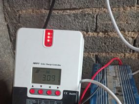 太阳能光伏低压系统试运行