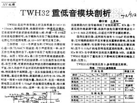 发烧精品？TWH32双声道重低音电路模块暴力拆解（发现30年前真相？）