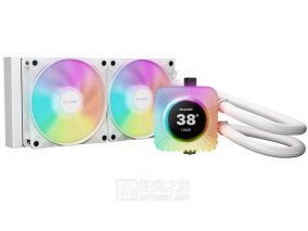 2.1英寸IPS屏遇上静音水冷：be quiet! Light Loop IO LCD让散热器也能播放视频了