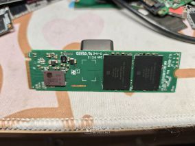 SM2263XT主控+闪迪Bics4颗粒，坏块过多开卡960G失败