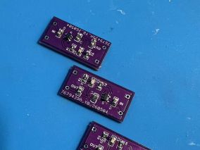 基于ETA3425S2F的DC-DC1.5V降压电路（补作业）板子和元件到了，上机测试