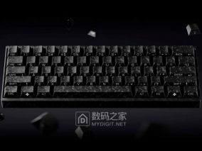 740克的全碳纤键盘来了！Keychron 60 HE 8K磁轴配8K回报率，234.99美元带回家