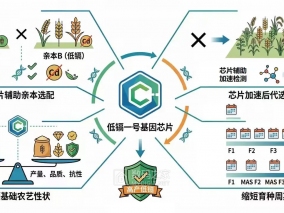 我国首款小麦低镉基因芯片“低镉 1 号”发布，可精准检测重金属积累