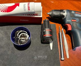 保养一个10年前的博世锂电钻BOSCH GSR12V-EC