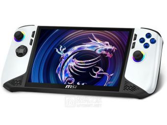 微星Claw 8 AI+掌机出熊猫配色 2TB存储版卖1100欧元