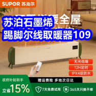 苏泊尔石墨烯踢脚线取暖器109！澳洲进口深海鱼油76！361运动鞋59！