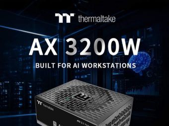功耗怪兽降临！曜越发布3200W白金电源，专为AI工作站和多GPU系统打造