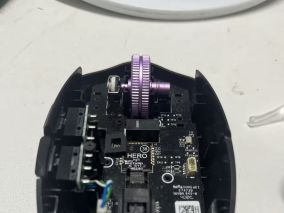罗技G304换铝合金滚轮-垃圾鼠标通病