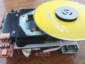 老旧的超级VCD改造成CD播放器
