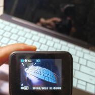 360全景运动相机，屏幕微瑕疵，1080p 49包邮