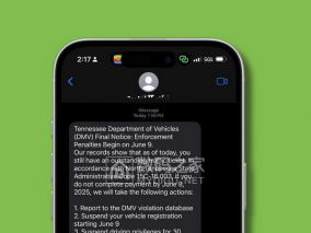 新诈骗瞄上iPhone用户！假冒UPS短信诱你回“Y”​