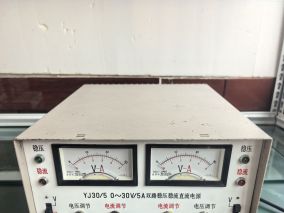 上海沪光YJ30/5、0~30V/5A老电源，做工还好，第一次发拆机帖