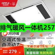 排气暖风一体机257！恩威万维生素C咀嚼片26！王老五花生酥80g*6袋19！