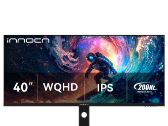 40寸超大带鱼屏杀到！INNOCN新款显示器200Hz高刷+HDR400，办公游戏一屏全搞定