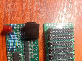 制作基准电阻和跳线帽编程0.1Ω-10MΩ电阻箱