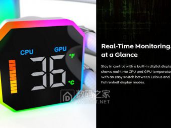机箱里的读数屏：Montech发布带数显水冷头与E28风扇​