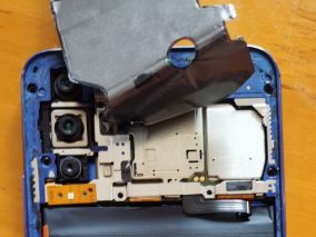 荣耀20S后框架改造及换电池