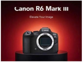 佳能EOS R6 Mark III 全画幅无反相机海报曝光