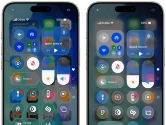 iOS 26新版拯救"玻璃控中心"，果粉眼睛终于得救了