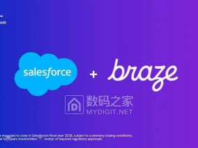 持续加码AI，Salesforce宣布以约56.6亿美元收购AI企业Braze