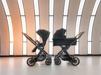 奔驰造了台比我第一辆车还贵的婴儿车！纯素皮+AMG轮毂，壕无人性！