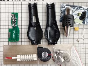 组装文宇WY858 V7热风枪