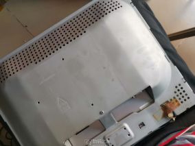 三星显示器711N屏闪，拆开看看能修否