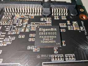 KingFast金速 F10N SATA3.0 QLC 256G SSD拆解并简单测试 本征主控EBSS1032C