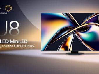 海信U8Q系列MiniLED电视韩国开售：288Hz电竞高刷 5000尼特亮瞎眼​