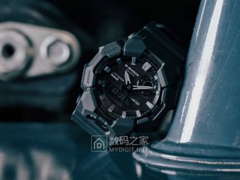 卡西欧发动光合作用永动机 G-Shock GA-B010蓝牙太阳能计步表，黑绿双煞杀到
