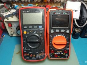 胜利新款彩屏万用表Victor-970拆机测试体验及温漂改进