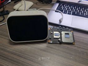 米家触屏音箱LX04改C口加刷机安装小智