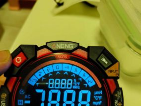 拆解ANENG(众仪)626方块万用表 发现里面有飞线