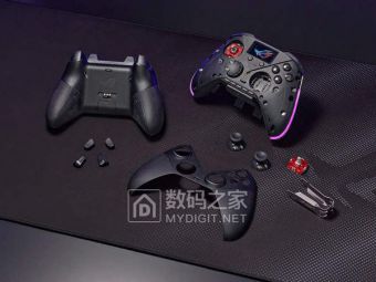 ROG雷切2 Pro PC手柄登场：8000Hz轮询率热插拔TMR摇杆，219.90欧元欧洲首发